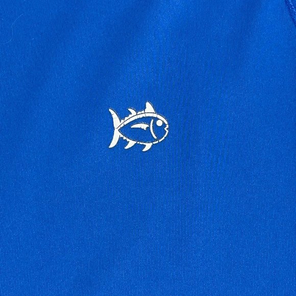 Southern Tide Tide to Trail Long-Sleeve Performance Shirt Blue Sz. S - Picture 2 of 5
